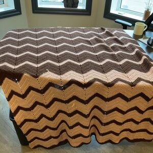 Handmade vintage blanket